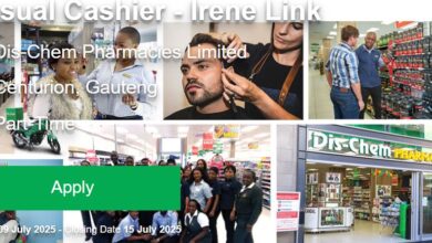 Cashiers Wanted At Dischem Centurion