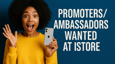 PromotersAmbassadors Wanted At iStore