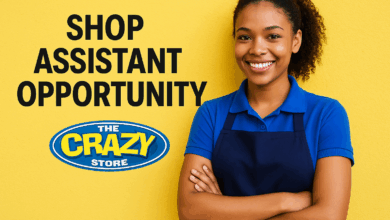 Shop Assistant Opportunity at Crazy Store